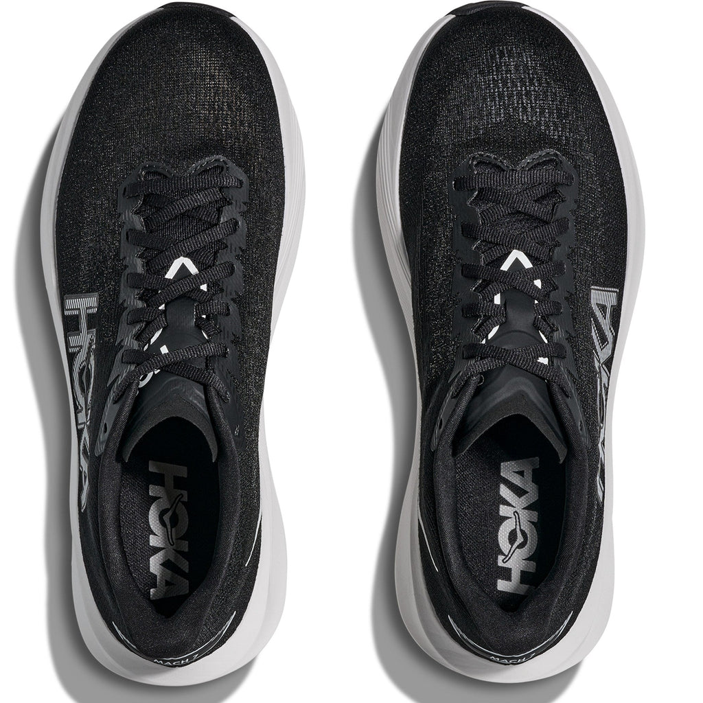 Men's Mach 7 Road-Running Shoes - Black/White - view 7