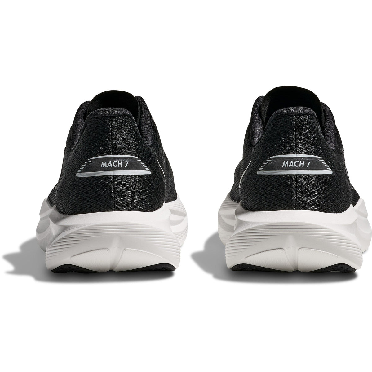 Men's Mach 7 Road-Running Shoes - Black/White - view 6