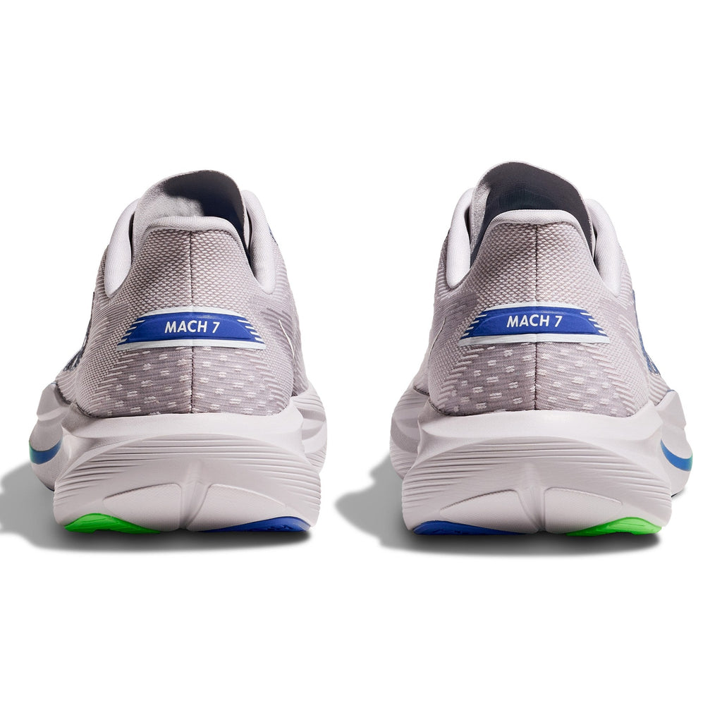Men's Mach 7 Road-Running Shoes - Ash Grey/Cobalt Blue - view 6