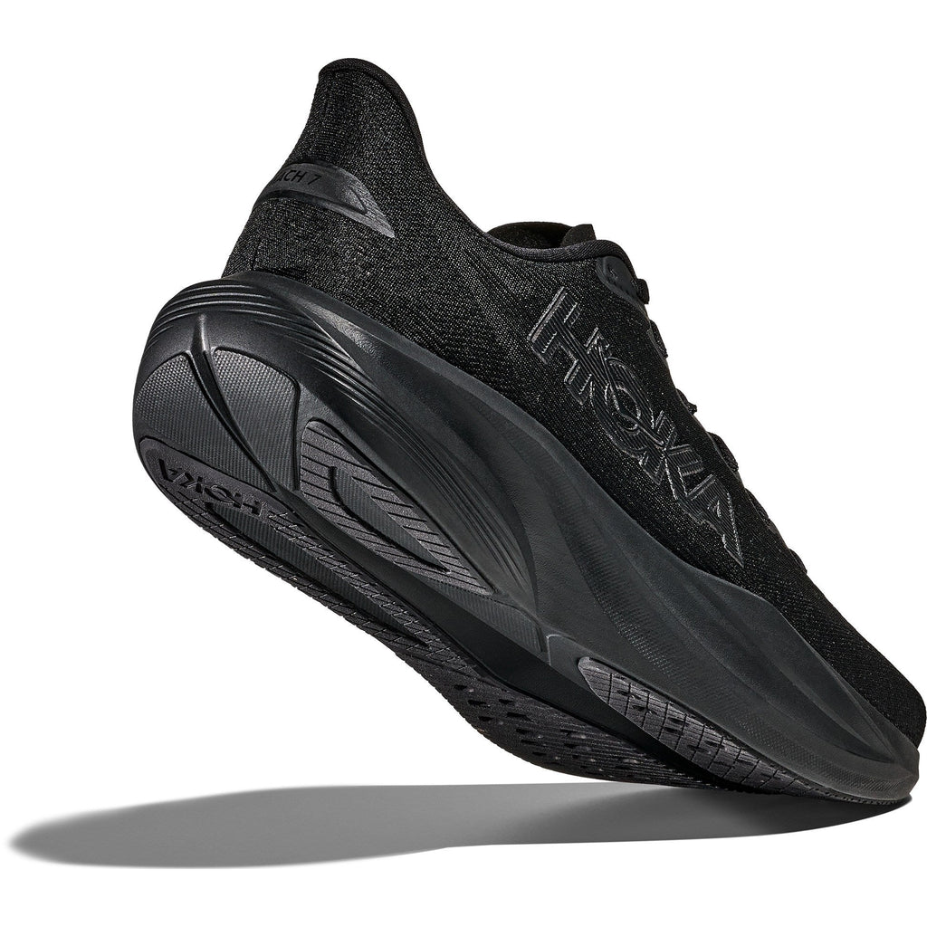 Men's Mach 7 Road-Running Shoes - Black/Black - view 5
