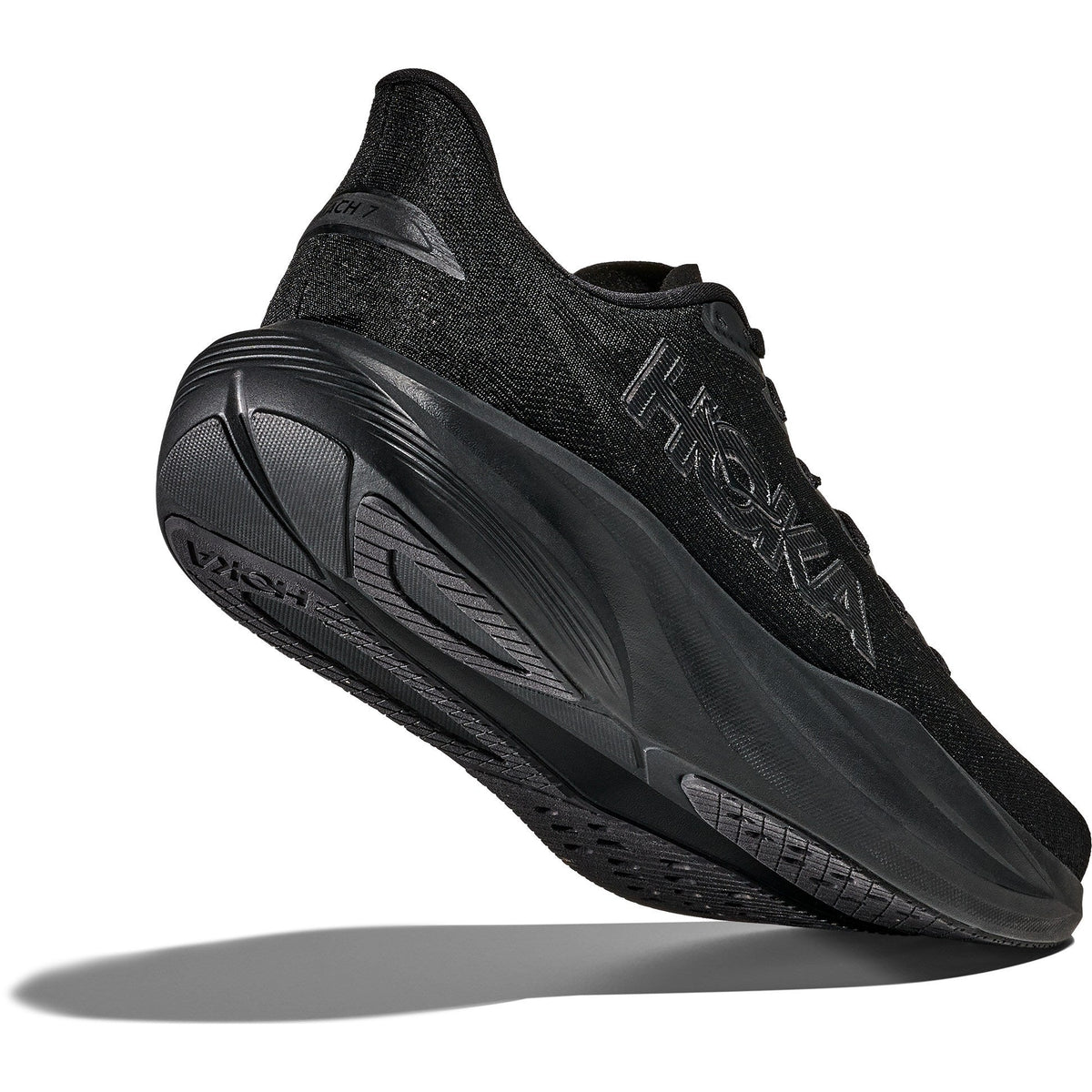 Men's Mach 7 Road-Running Shoes - Black/Black - view 5