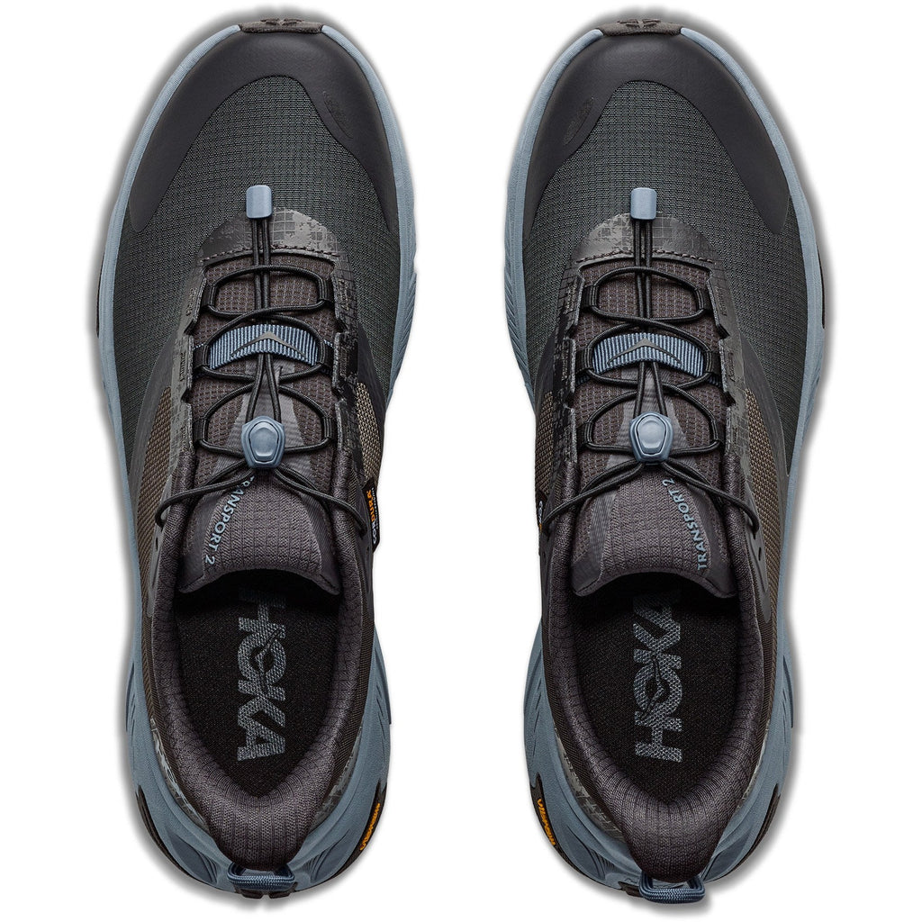 Men's Transport 2 Shoes - Carbon Black/Washed Blue - view 6