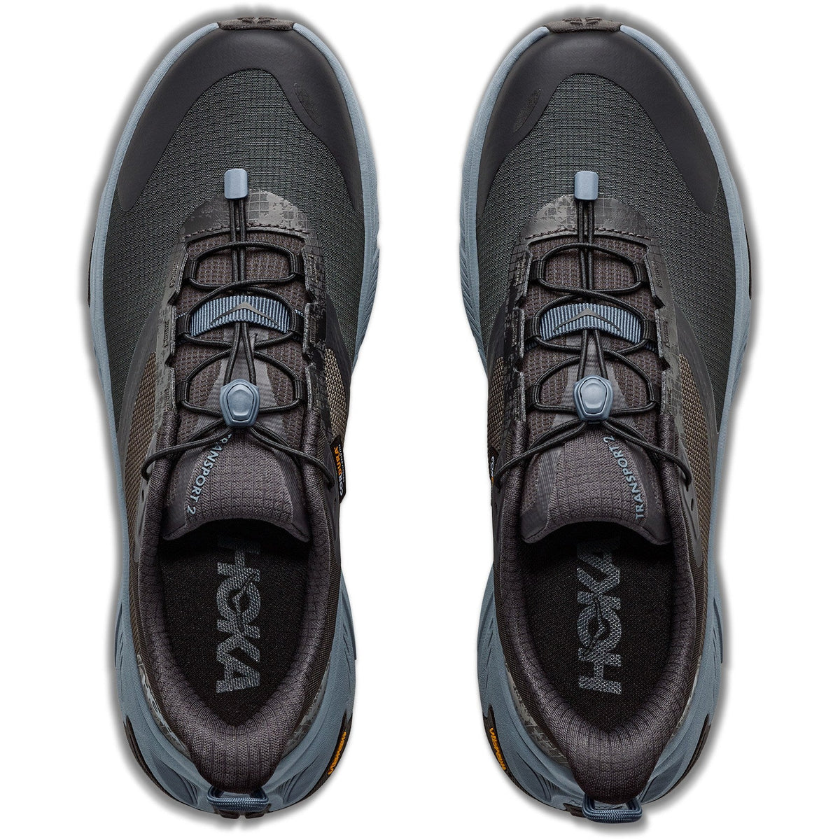 Men's Transport 2 Shoes - Carbon Black/Washed Blue - view 6