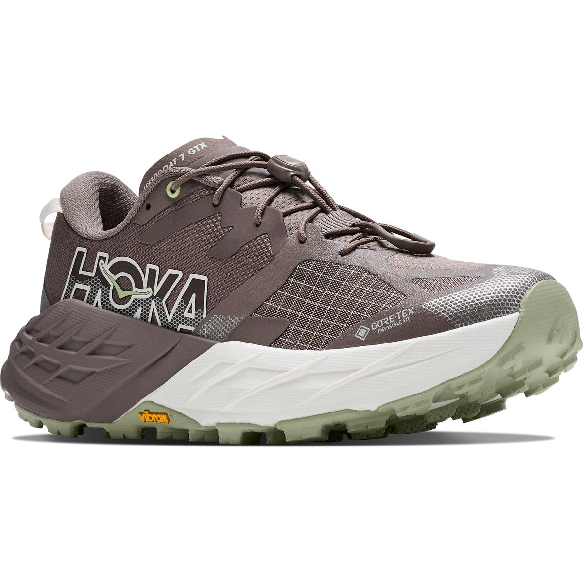 Women's Speedgoat 7 GTX Trail-Running Shoes - Pebble Grey/Alabaster - view 3