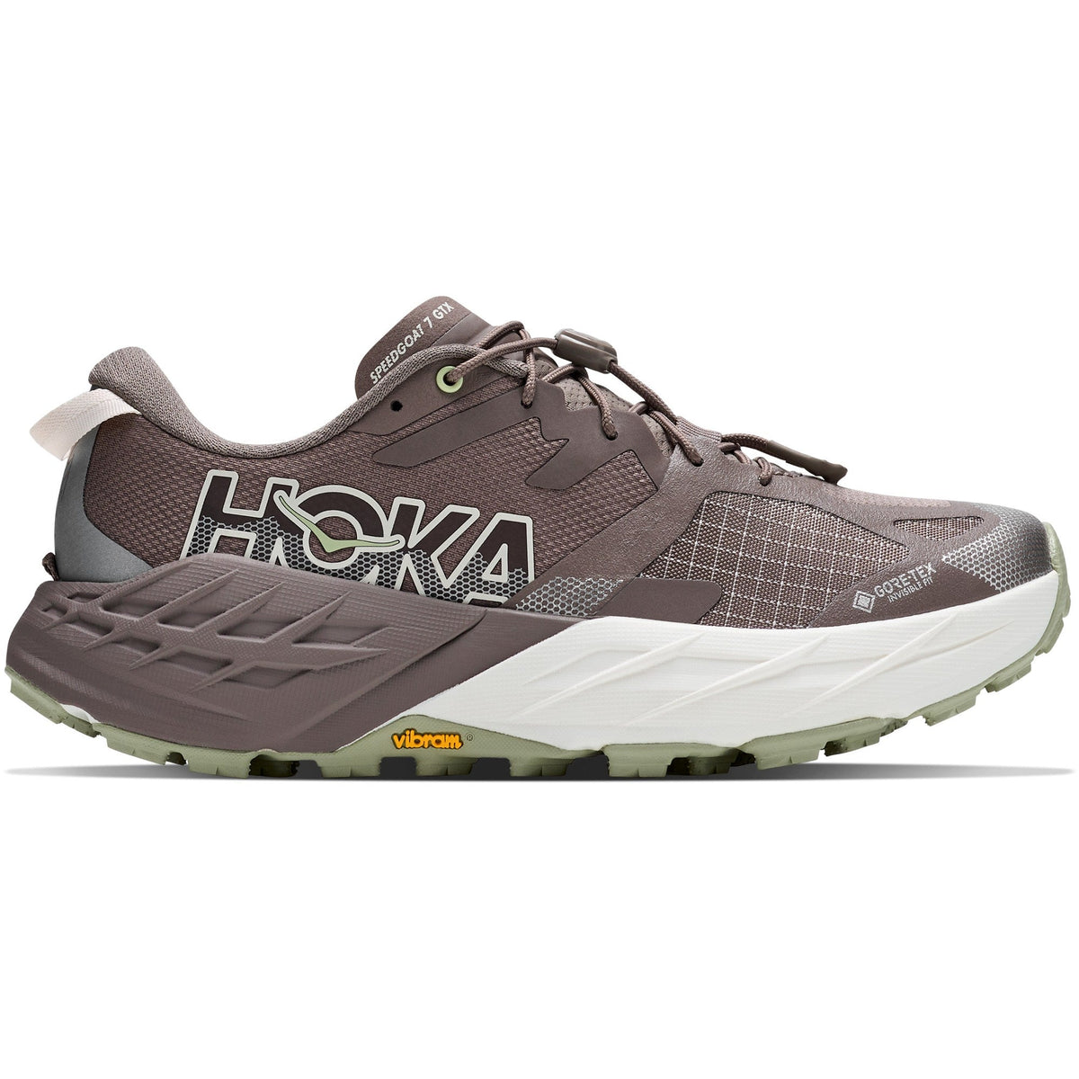 Women's Speedgoat 7 GTX Trail-Running Shoes - Pebble Grey/Alabaster - view 1