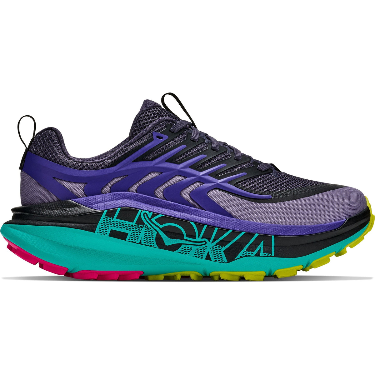 Women's Stinson 8 Trail-Running Shoes - Squid Ink/Electric Aqua - view 1