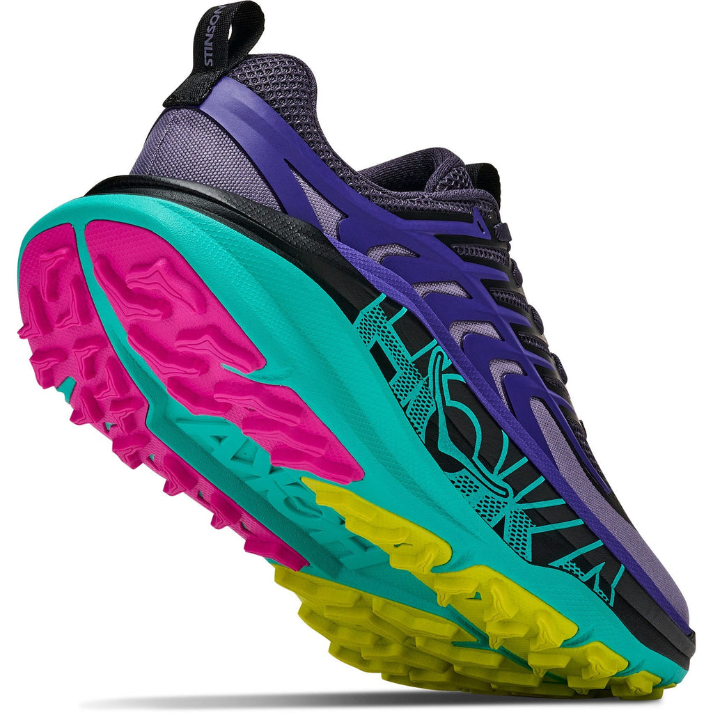 Women's Stinson 8 Trail-Running Shoes - Squid Ink/Electric Aqua - view 8