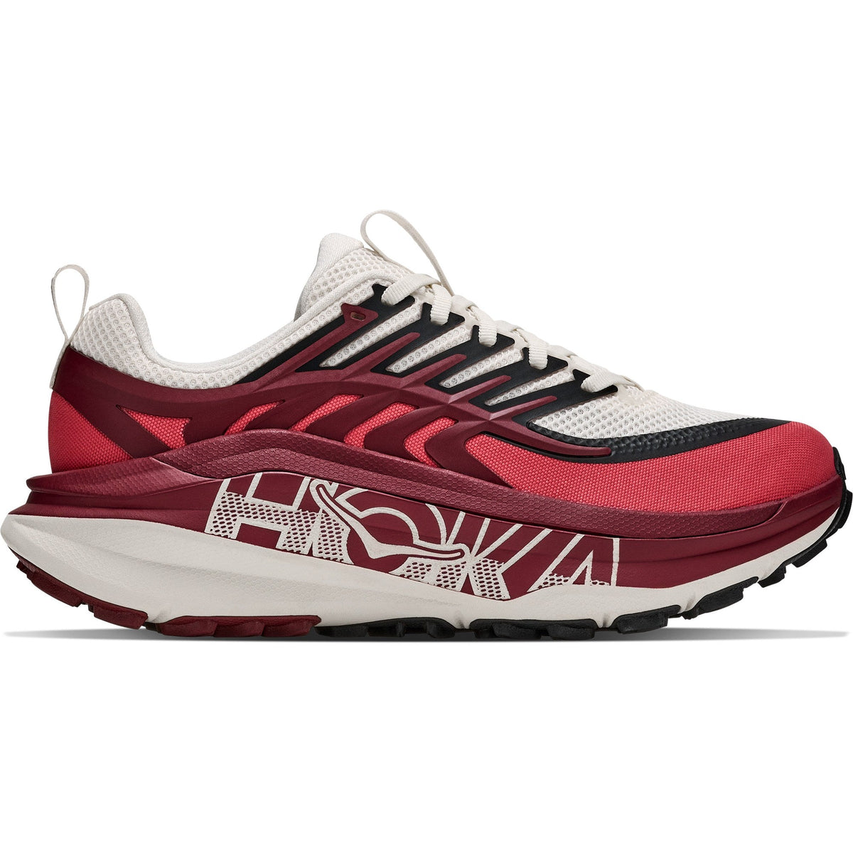 Women's Stinson 8 Trail-Running Shoes - Alabaster/Varsity Burgundy - view 1
