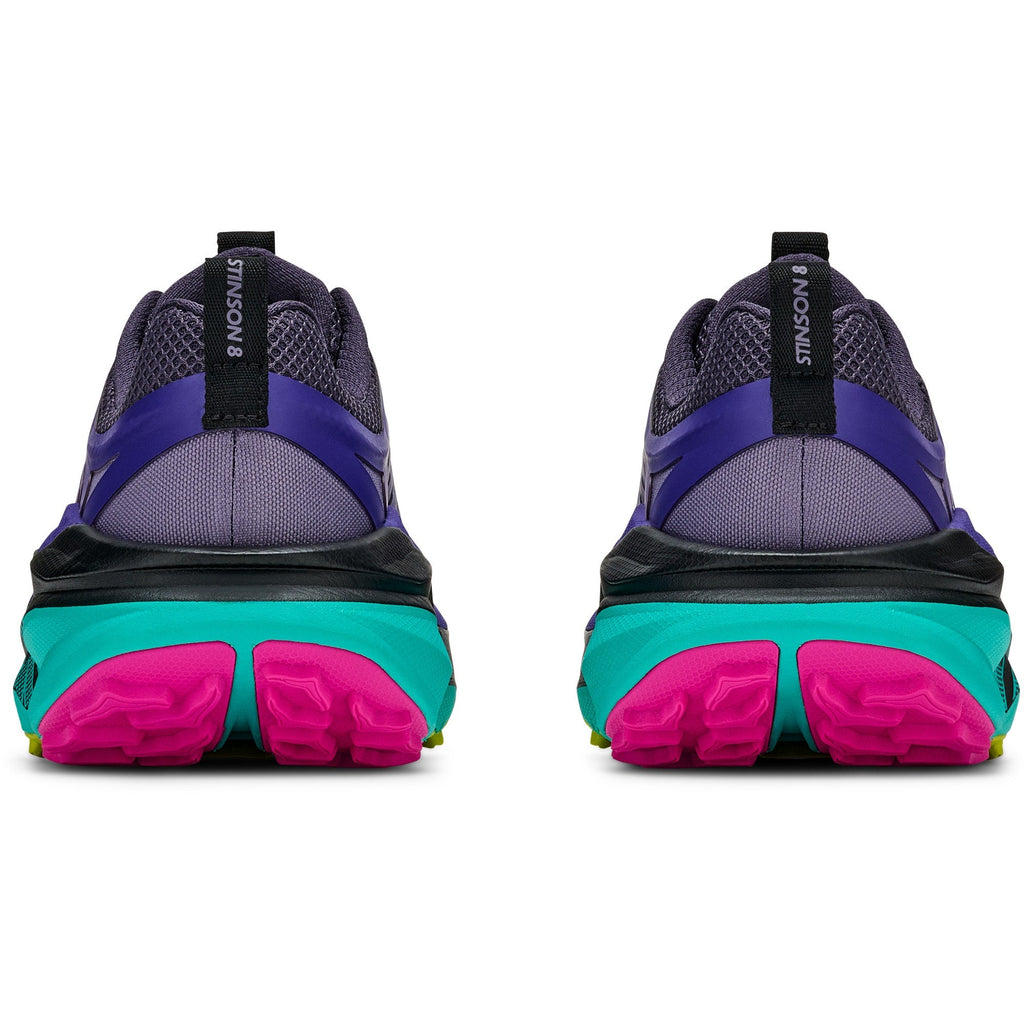 Women's Stinson 8 Trail-Running Shoes - Squid Ink/Electric Aqua - view 5
