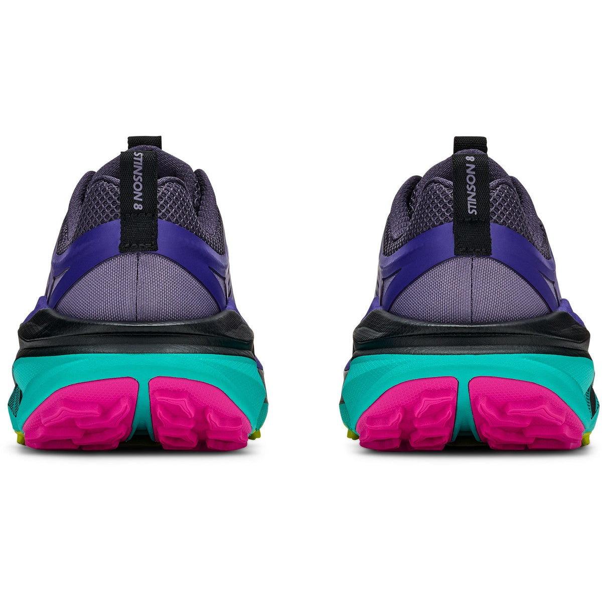 Women's Stinson 8 Trail-Running Shoes - Squid Ink/Electric Aqua - view 5