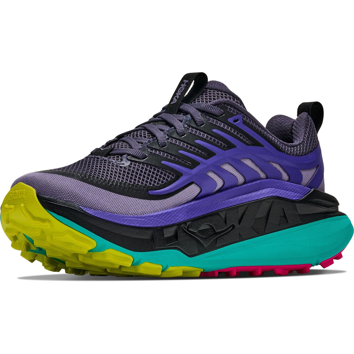 Women's Stinson 8 Trail-Running Shoes - Squid Ink/Electric Aqua - view 4