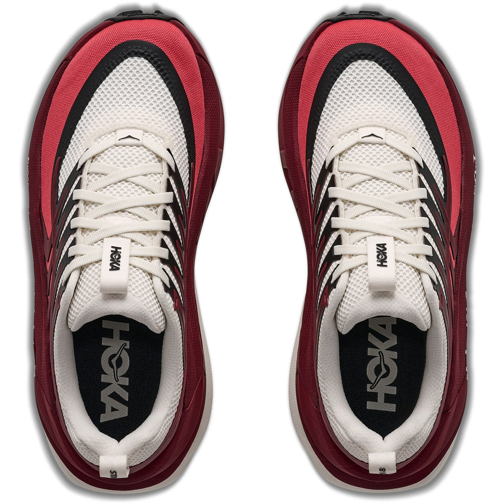 Women's Stinson 8 Trail-Running Shoes - Alabaster/Varsity Burgundy - view 6