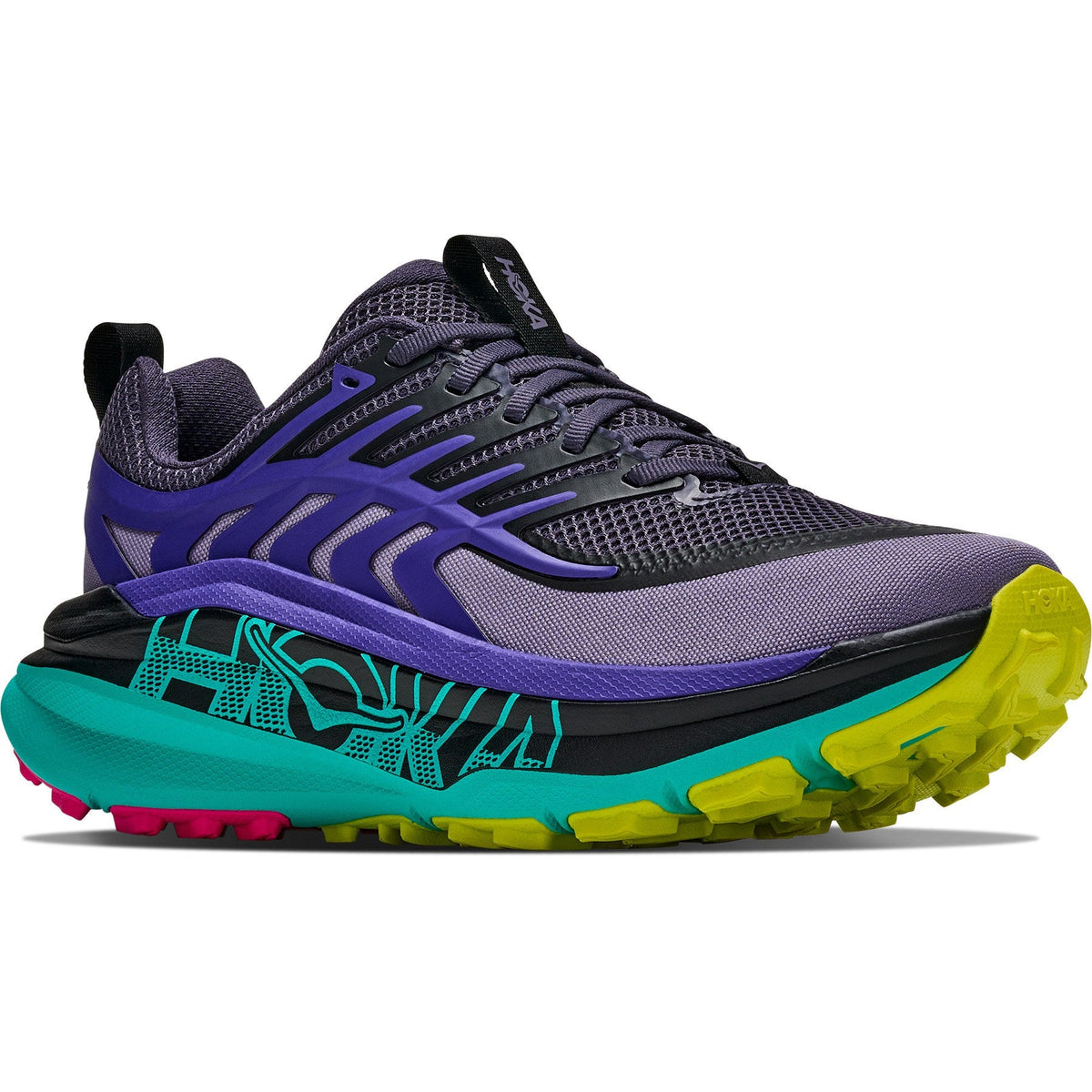 Women's Stinson 8 Trail-Running Shoes - Squid Ink/Electric Aqua - view 3
