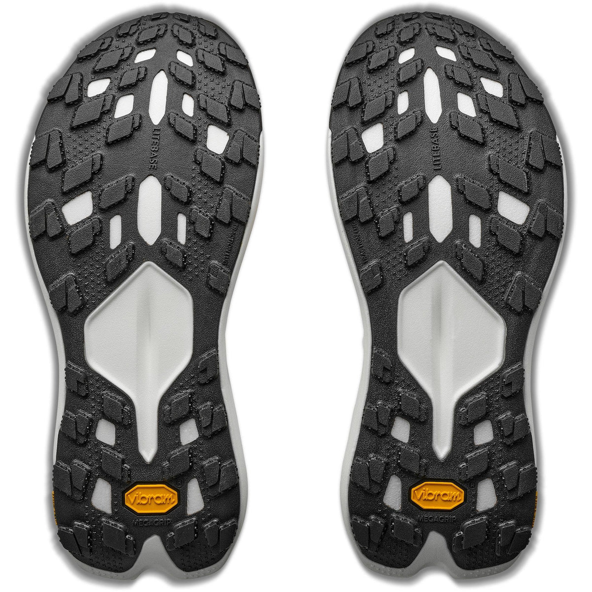 Men's Tecton X 4 Trail-Running Shoes - Frost/Neon Tangerine - view 7