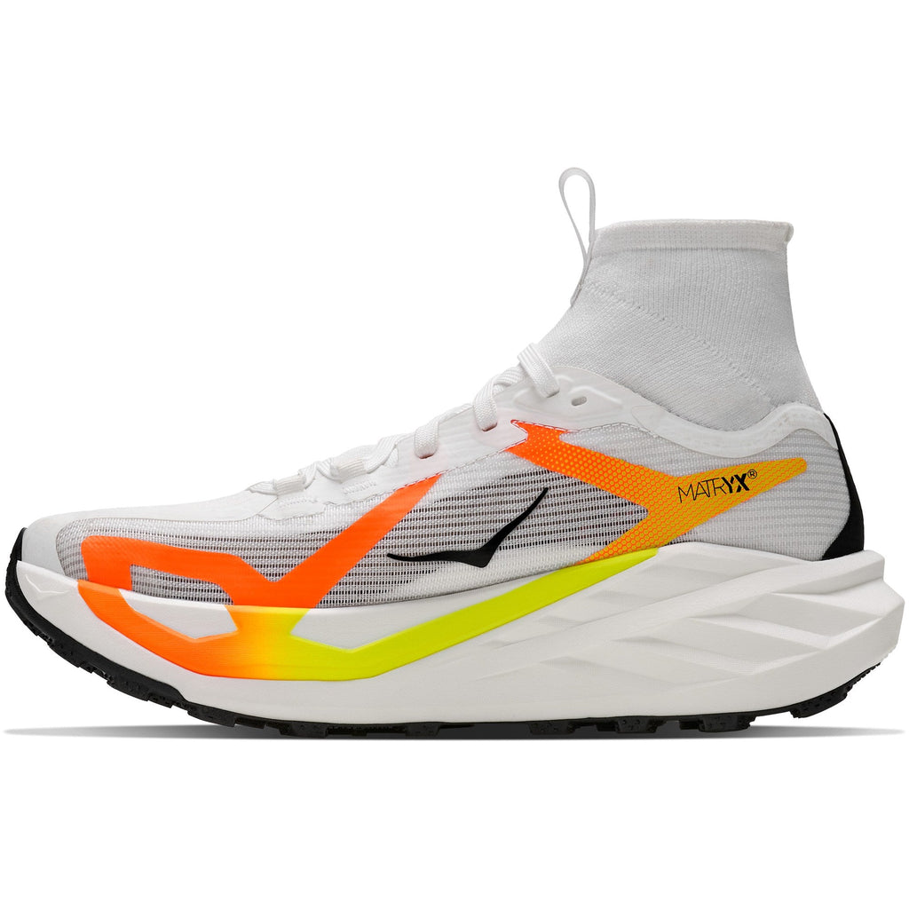 Men's Tecton X 4 Trail-Running Shoes - Frost/Neon Tangerine - view 2