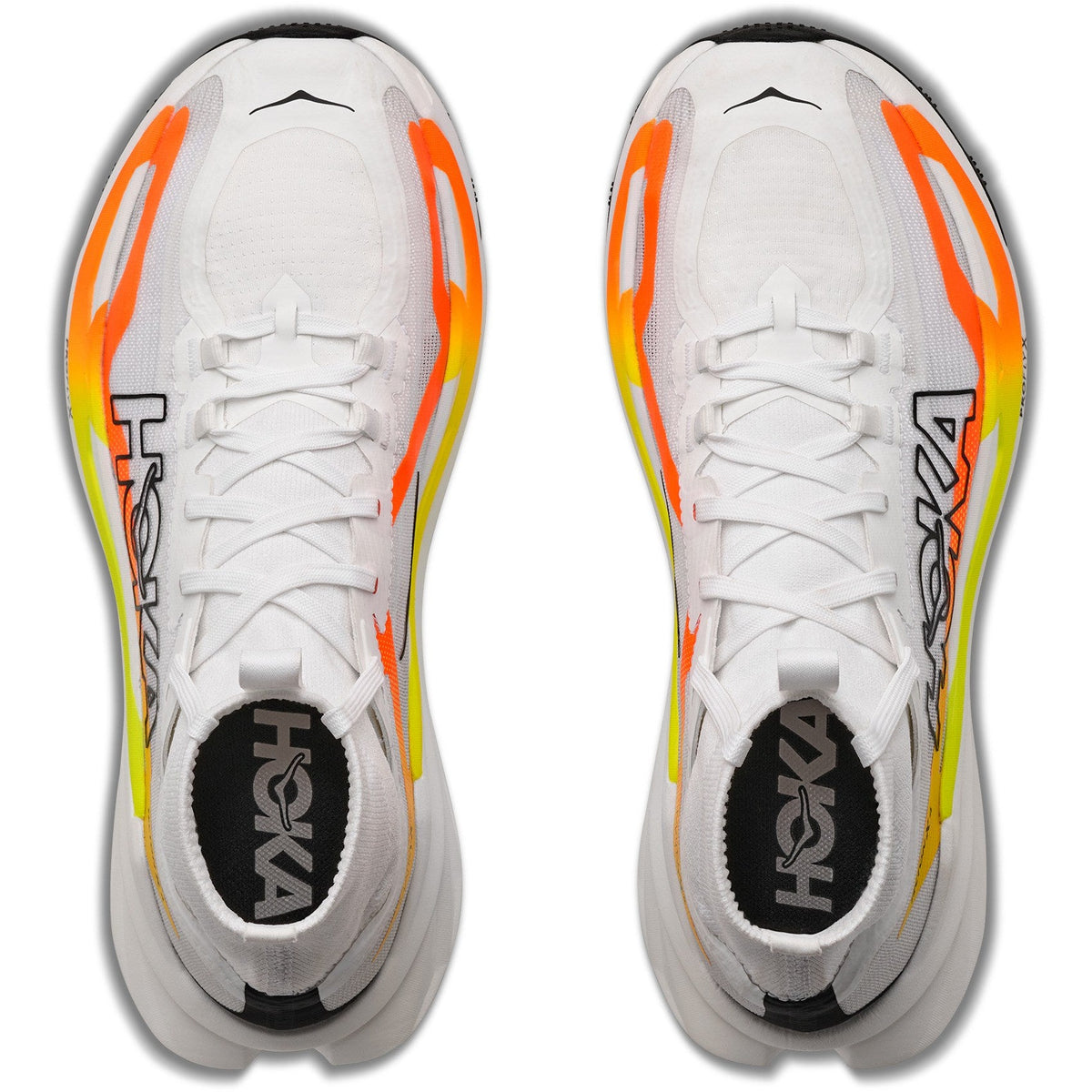 Men's Tecton X 4 Trail-Running Shoes - Frost/Neon Tangerine - view 6