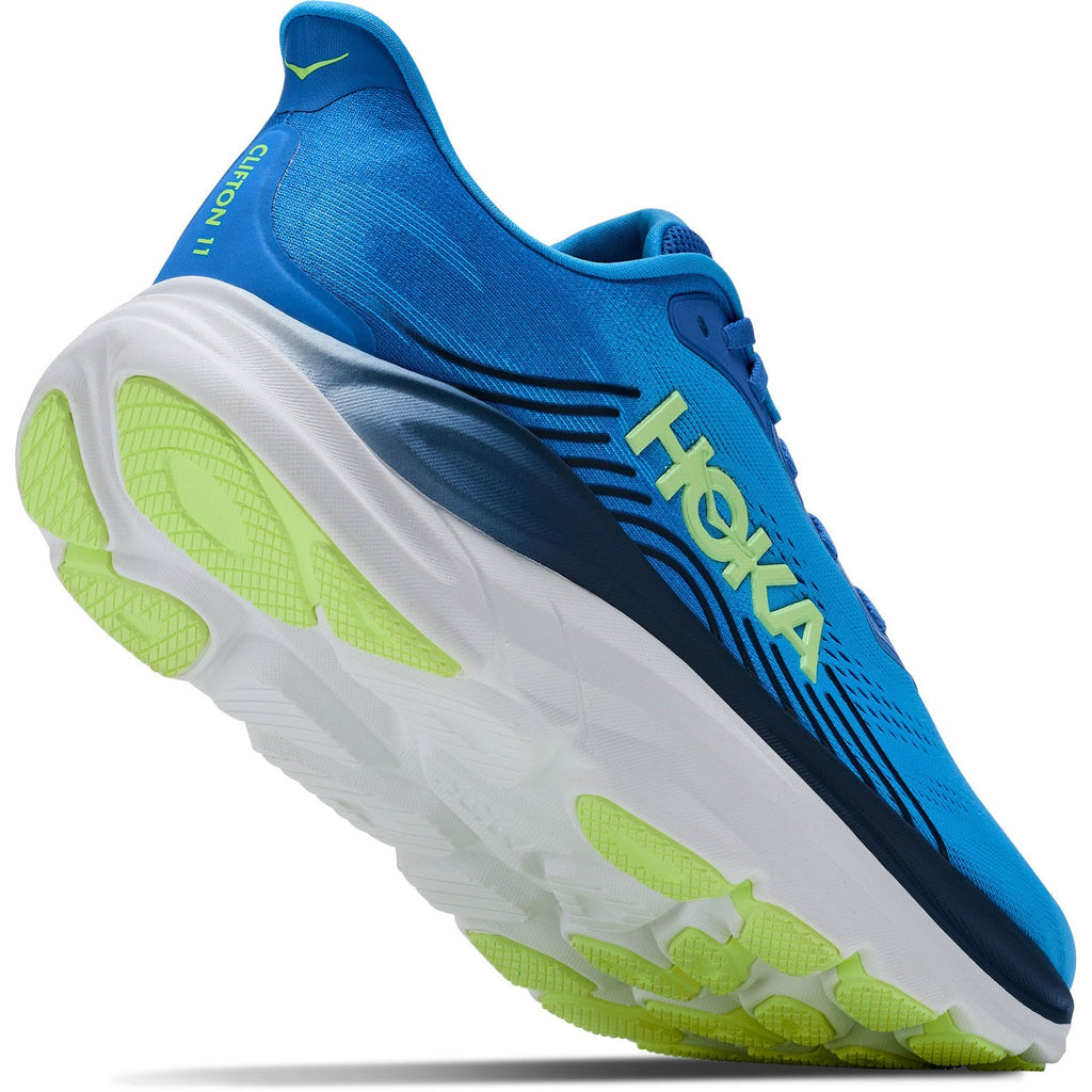 Men's Clifton 11 Road-Running Shoes - Virtual Blue/Soft Cobalt - view 8