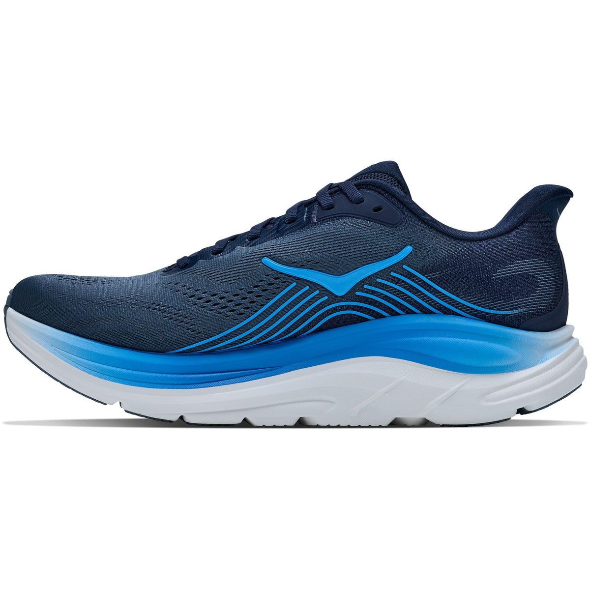 Men's Clifton 11 Road-Running Shoes - Varsity Navy/Faded Navy - view 2