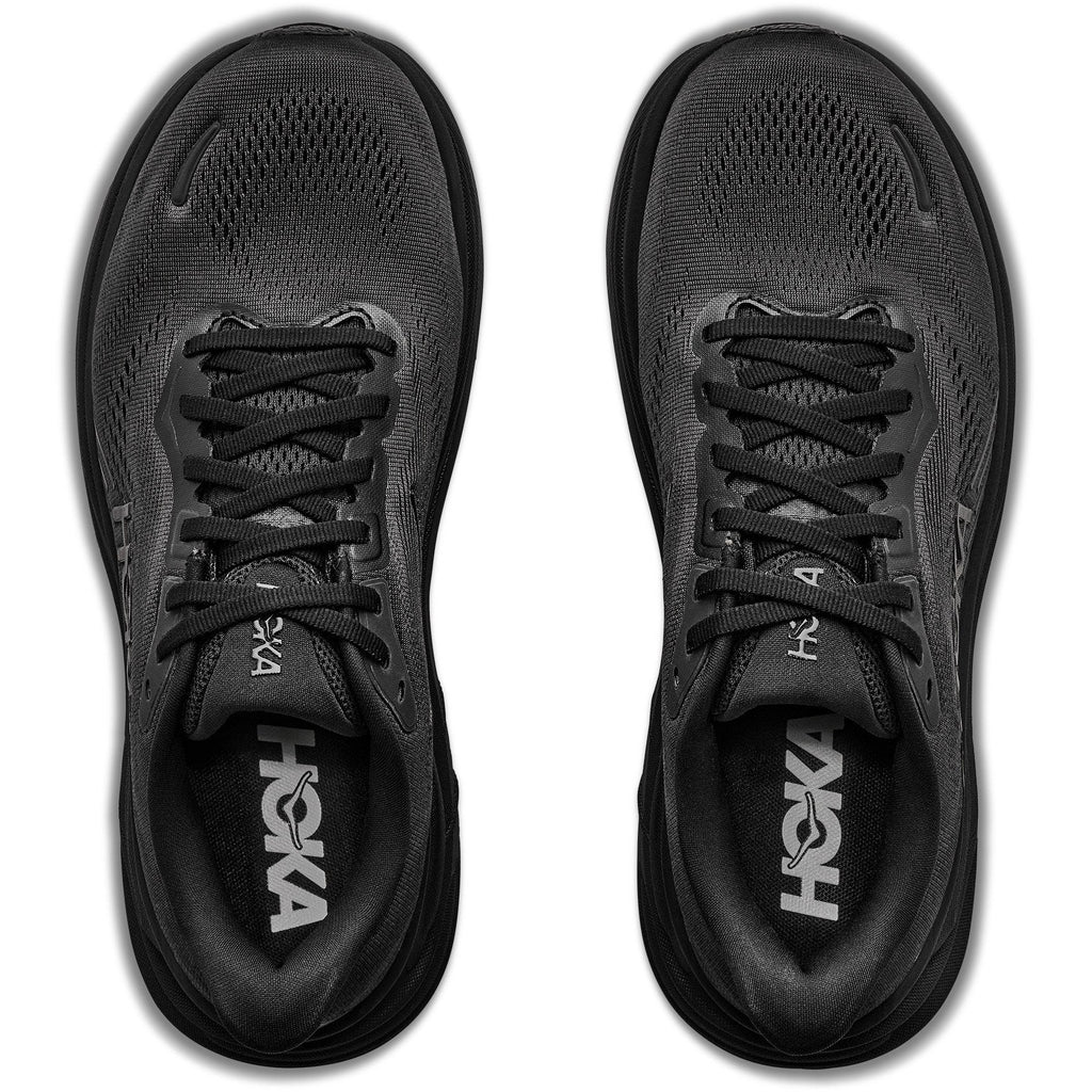 Men's Clifton 11 Road-Running Shoes - Black/Black - view 6