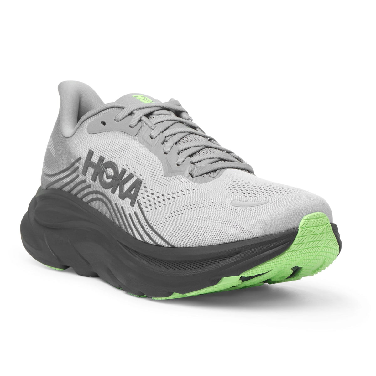 Men's Clifton 11 Road-Running Shoes - Galactic Grey/Stardust - view 3