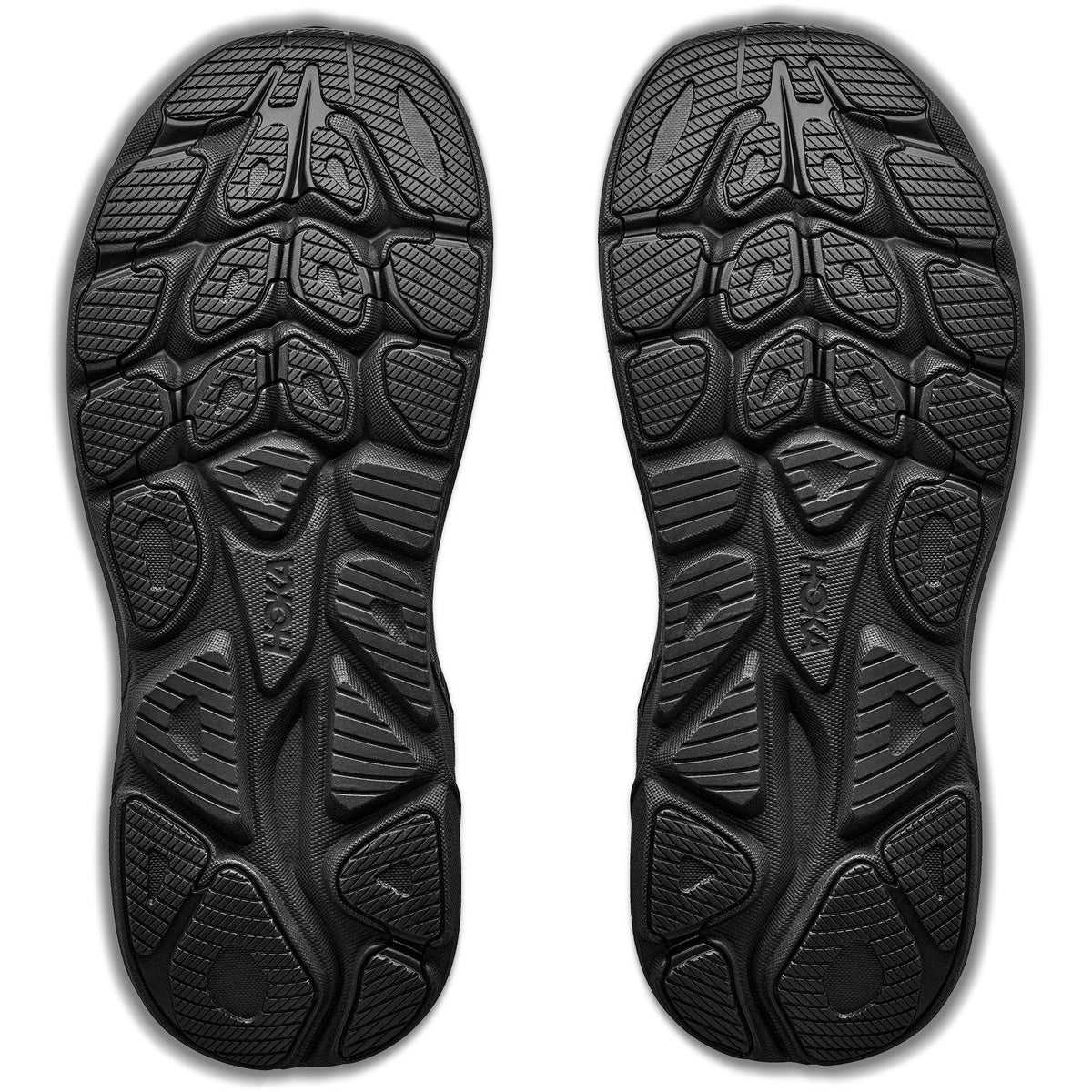 Men's Clifton 11 Road-Running Shoes - Black/Black - view 7