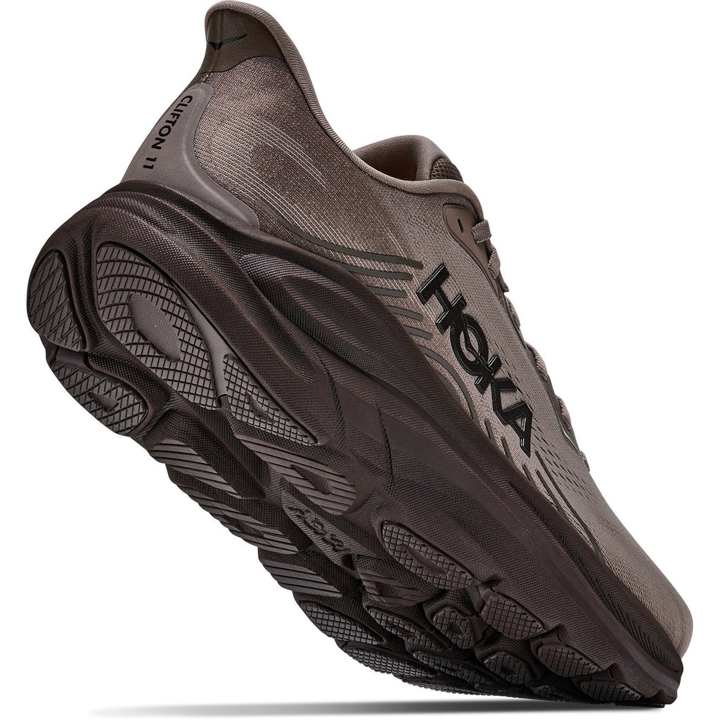 Men's Clifton 11 Road-Running Shoes - Boulder Grey/Pebble Grey - view 8
