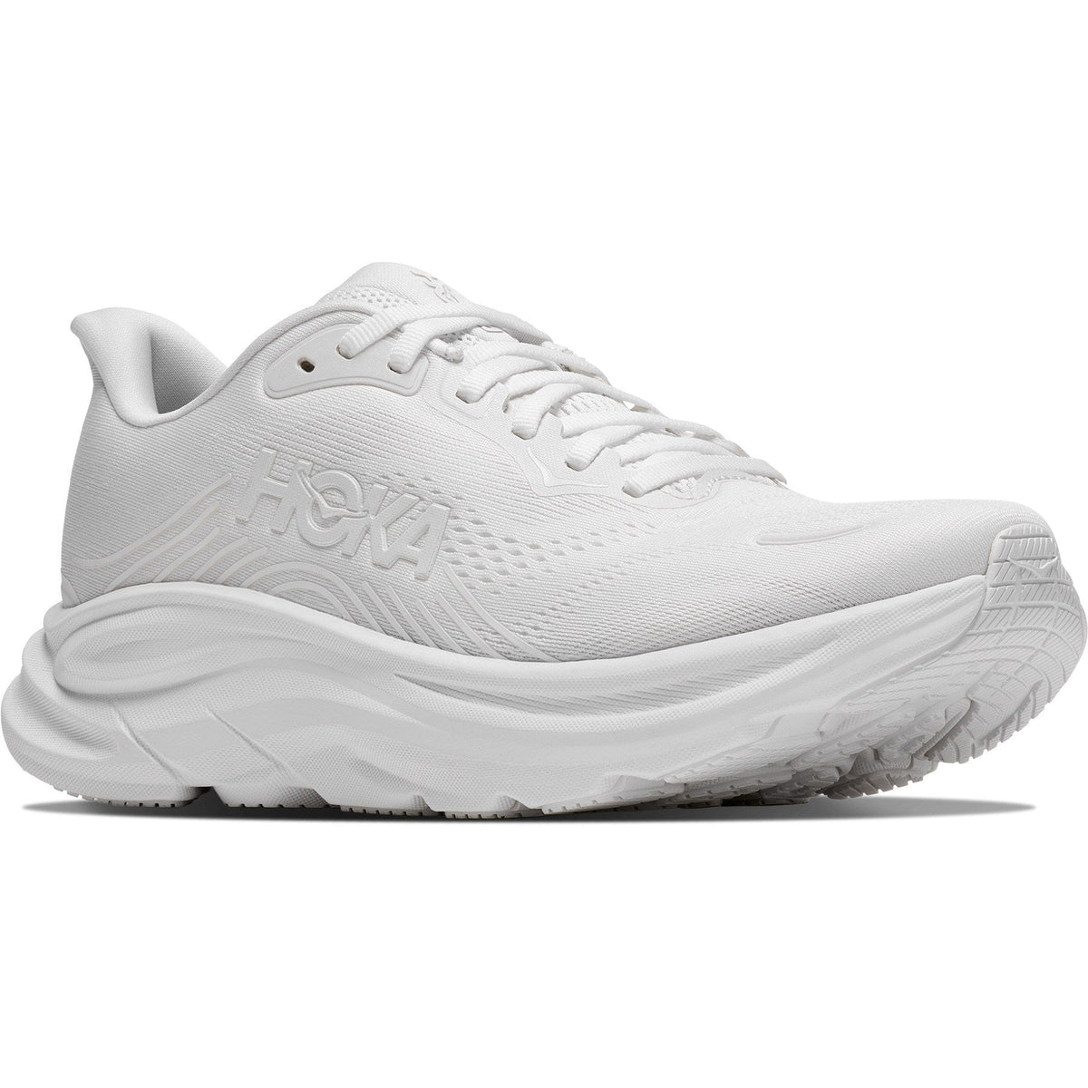 Men's Clifton 11 Road-Running Shoes - White/White - view 3