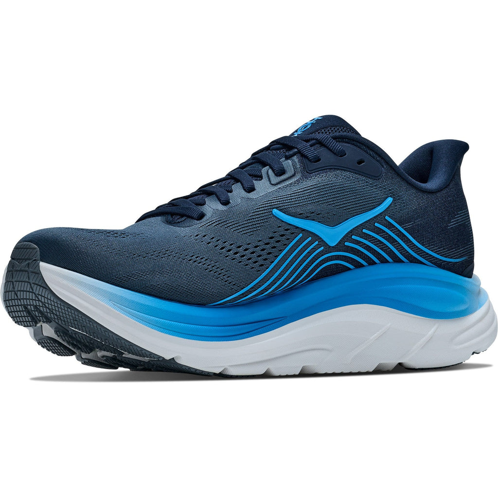 Men's Clifton 11 Road-Running Shoes - Varsity Navy/Faded Navy - view 4