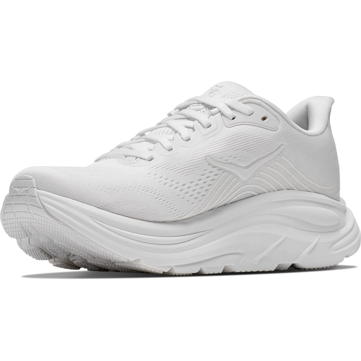 Men's Clifton 11 Road-Running Shoes - White/White - view 4