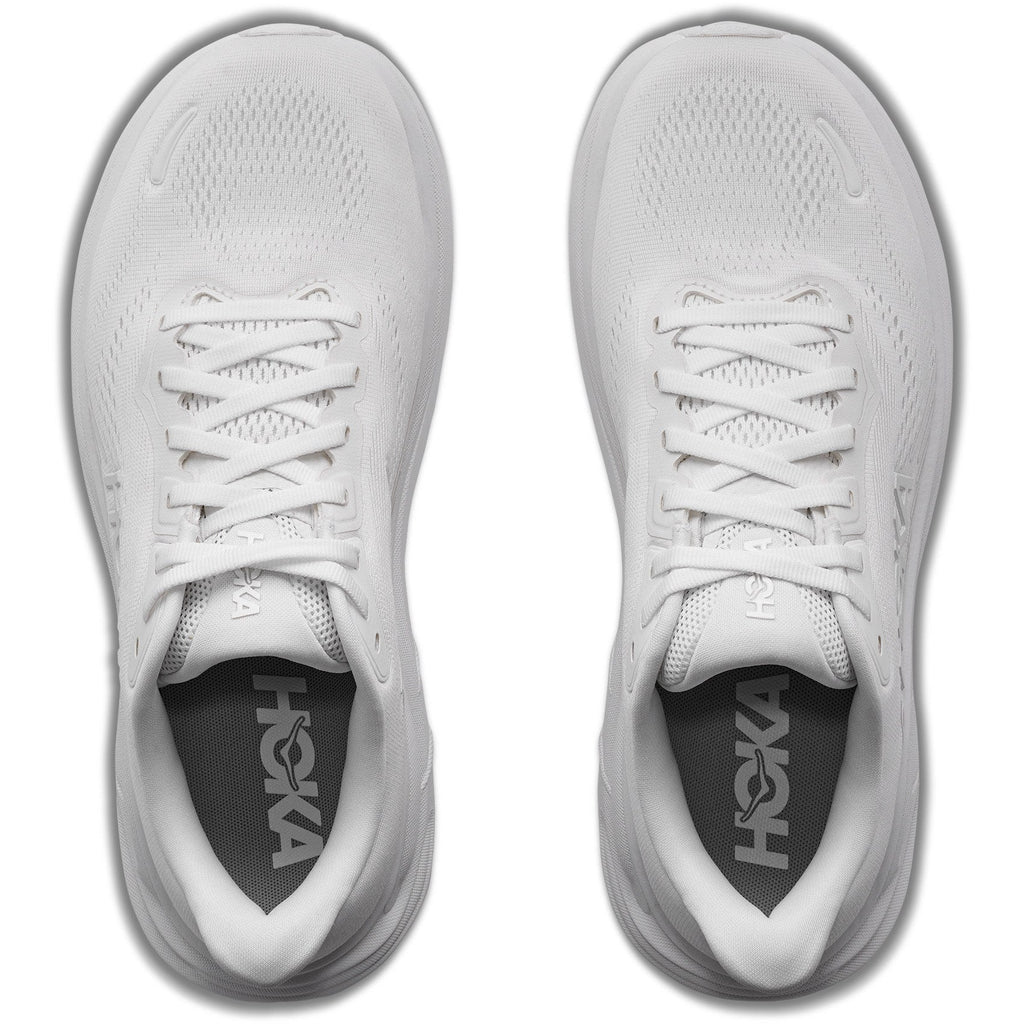 Men's Clifton 11 Road-Running Shoes - White/White - view 6