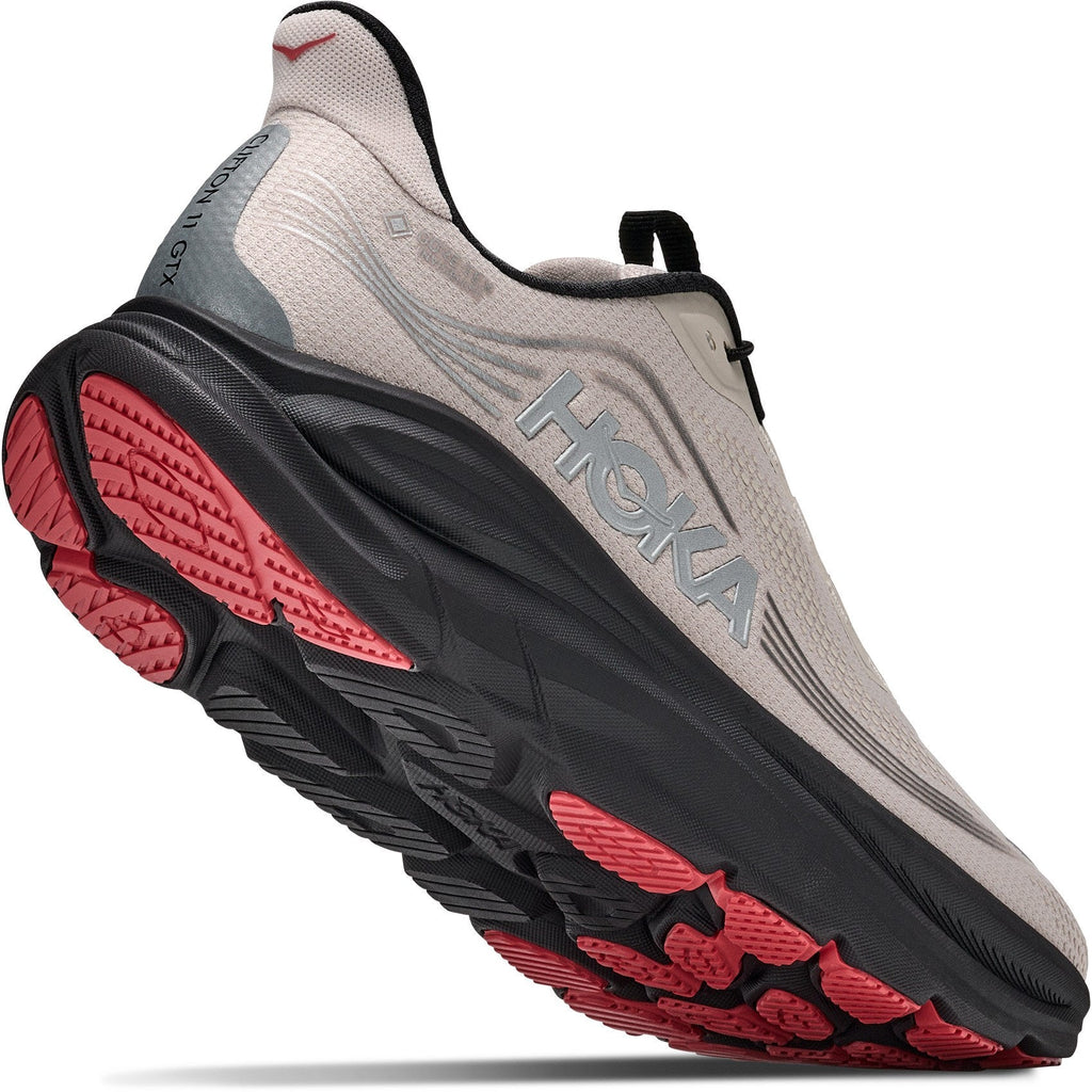 Men's Clifton 11 GTX Road-Running Shoes - River Rock Grey/Carbon Black - view 8