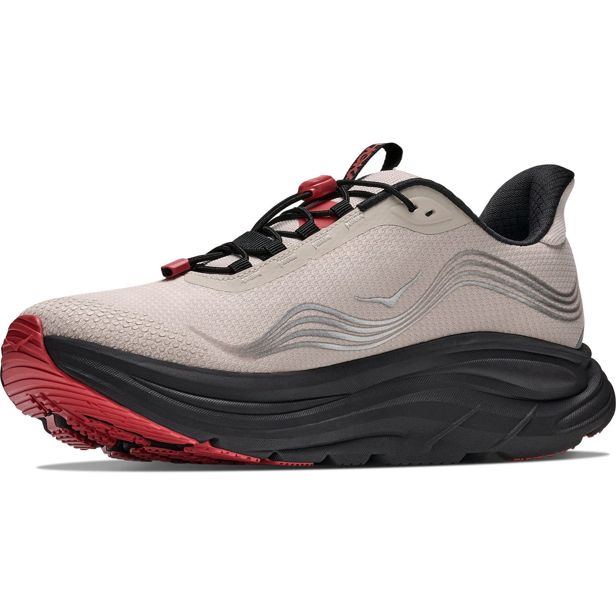 Men's Clifton 11 GTX Road-Running Shoes - River Rock Grey/Carbon Black - view 4