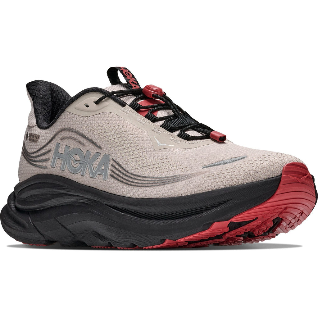 Men's Clifton 11 GTX Road-Running Shoes - River Rock Grey/Carbon Black - view 3
