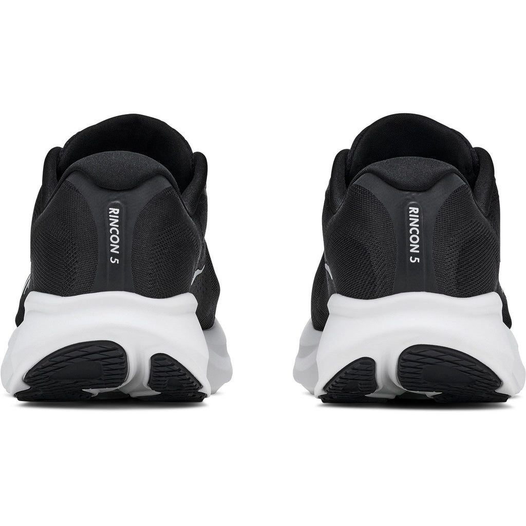 Men's Rincon 5 Road-Running Shoes - Black/White - view 5