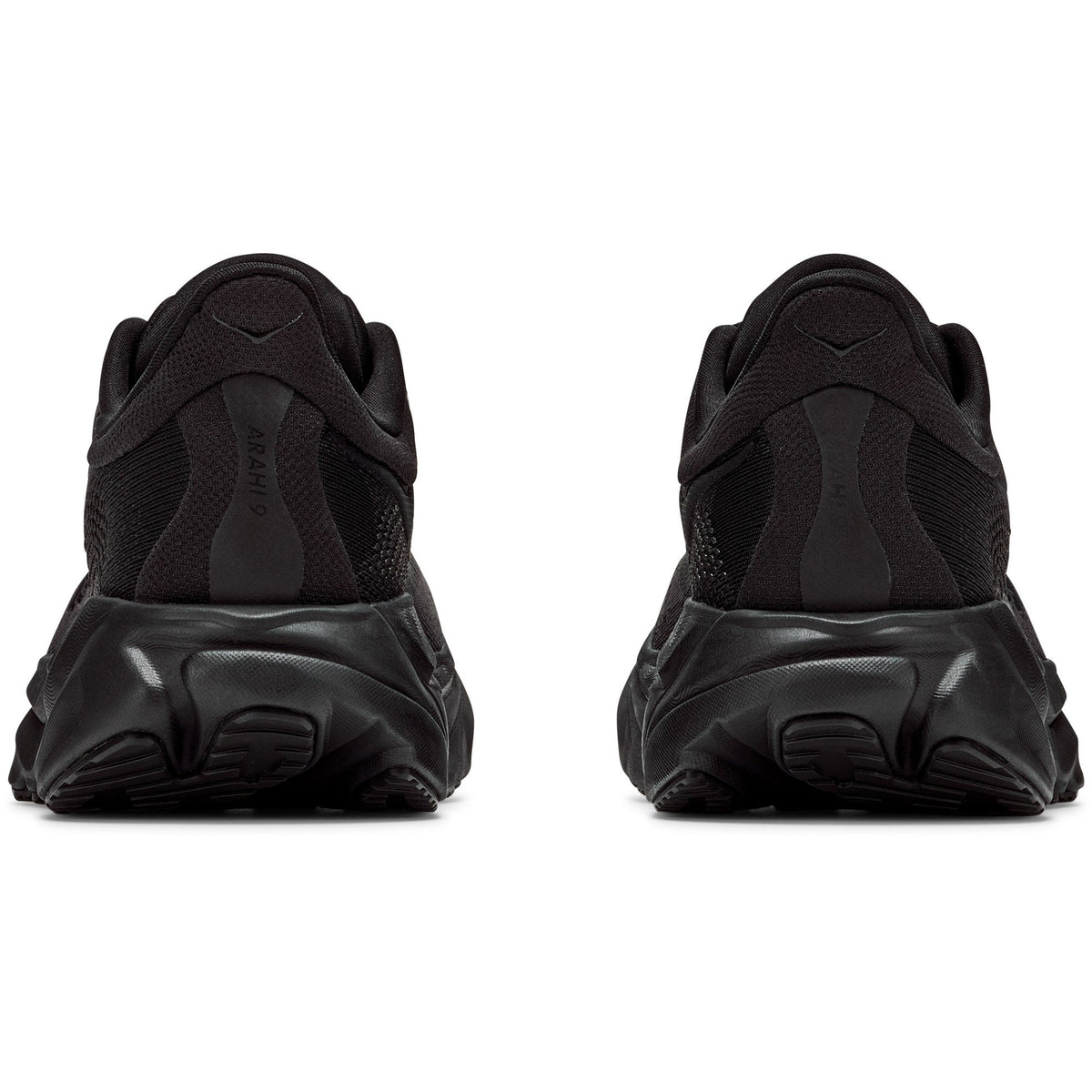 Men's Arahi 9 Road-Running Shoes - Black/Black - view 8