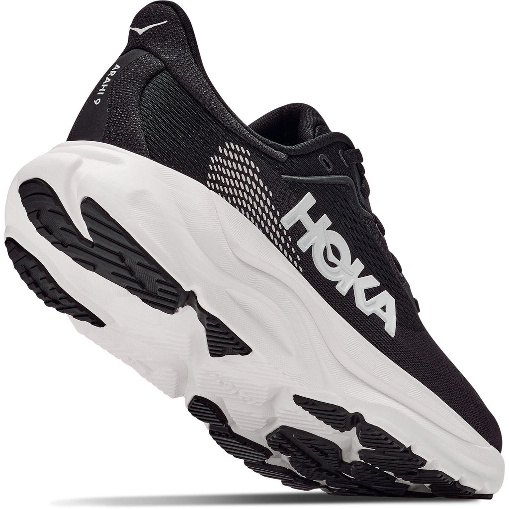 Men's Arahi 9 Road-Running Shoes - Black/White - view 8