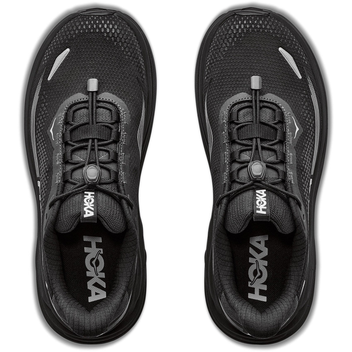 Women's Clifton 11 GTX Road-Running Shoes - Black/Black - view 6