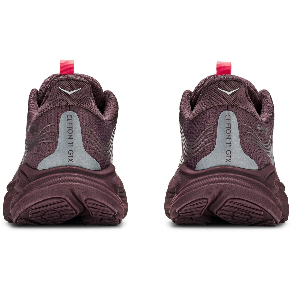 Women's Clifton 11 GTX Road-Running Shoes - Smoky Quartz/Deep Mauve - view 5