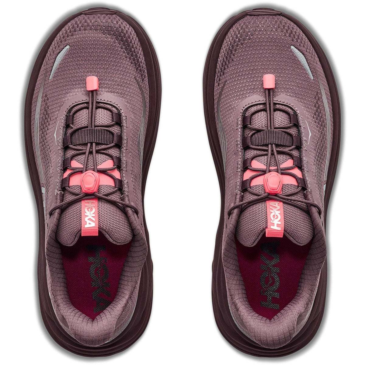 Women's Clifton 11 GTX Road-Running Shoes - Smoky Quartz/Deep Mauve - view 6