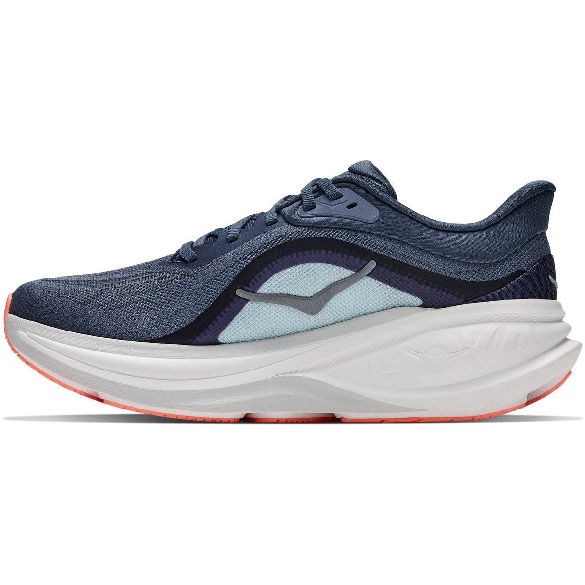 Women's Clifton PRO Road-Running Shoes - Faded Navy/Glimmering Blue - view 2