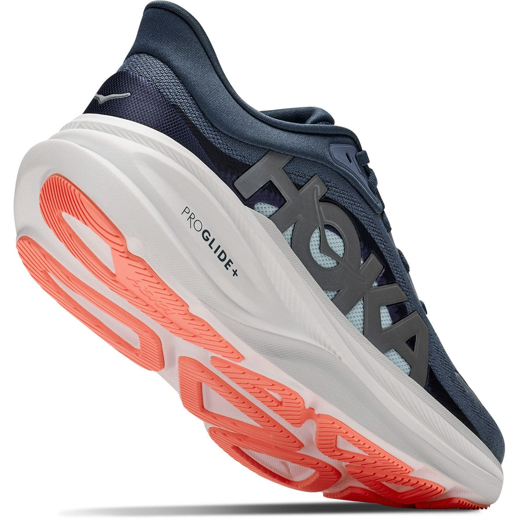 Women's Clifton PRO Road-Running Shoes - Faded Navy/Glimmering Blue - view 8