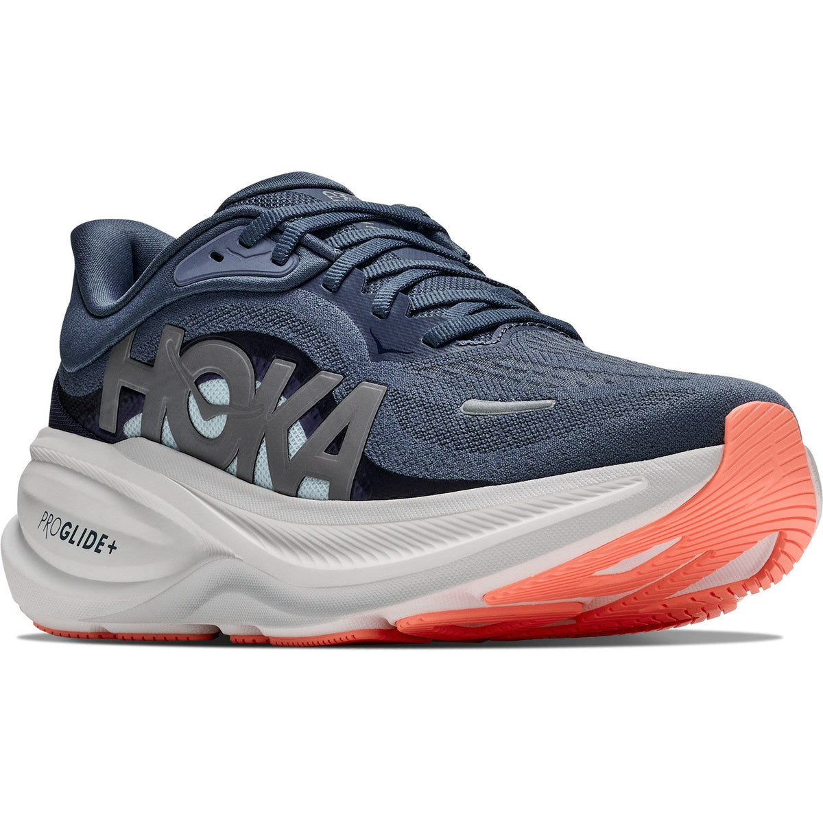 Women's Clifton PRO Road-Running Shoes - Faded Navy/Glimmering Blue - view 3