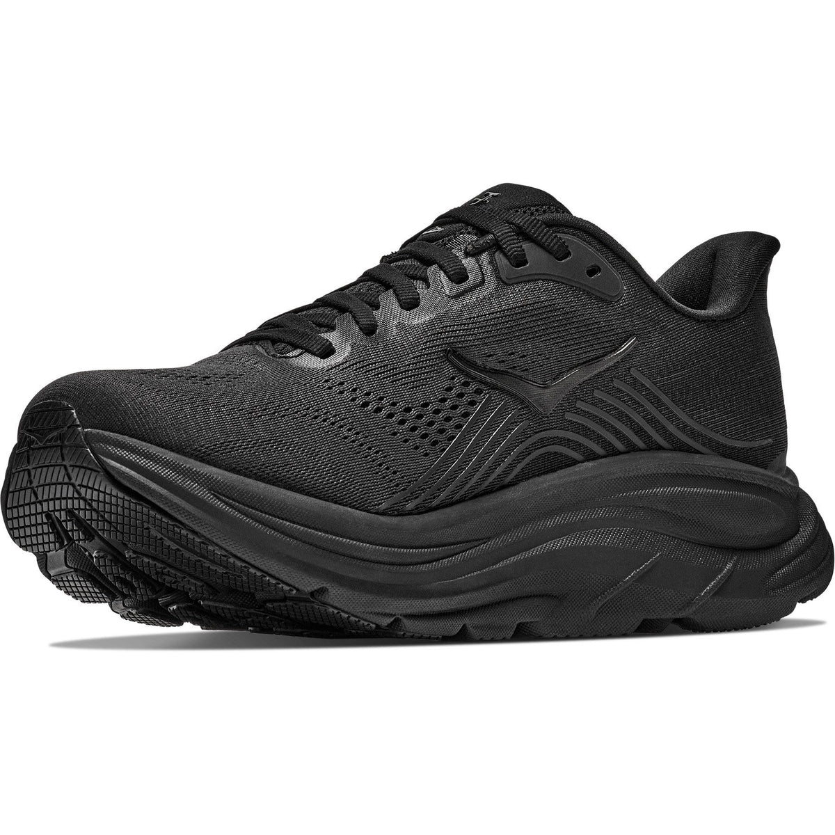 Women's Clifton 11 Road-Running Shoes - Black/Black - view 4