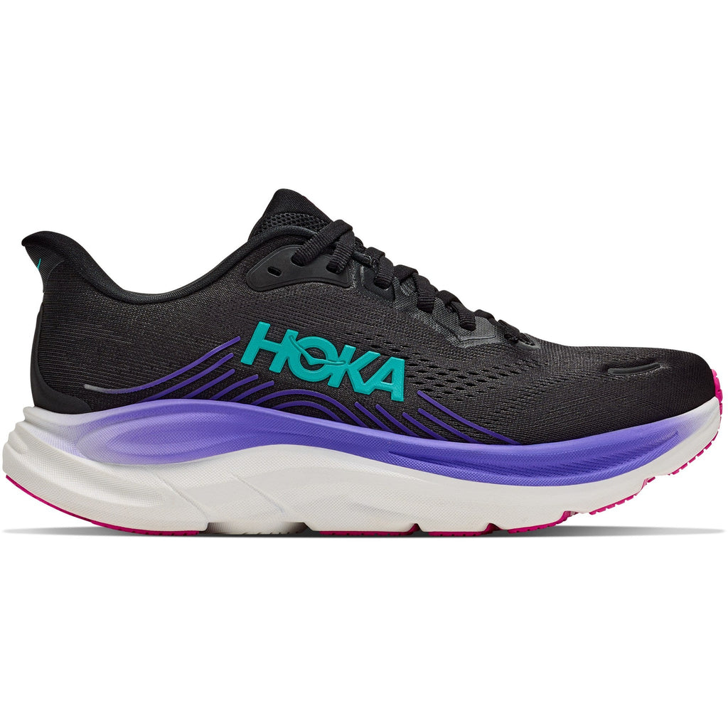 Women's Clifton 11 Road-Running Shoes - Black/Neon Nebula - view 1