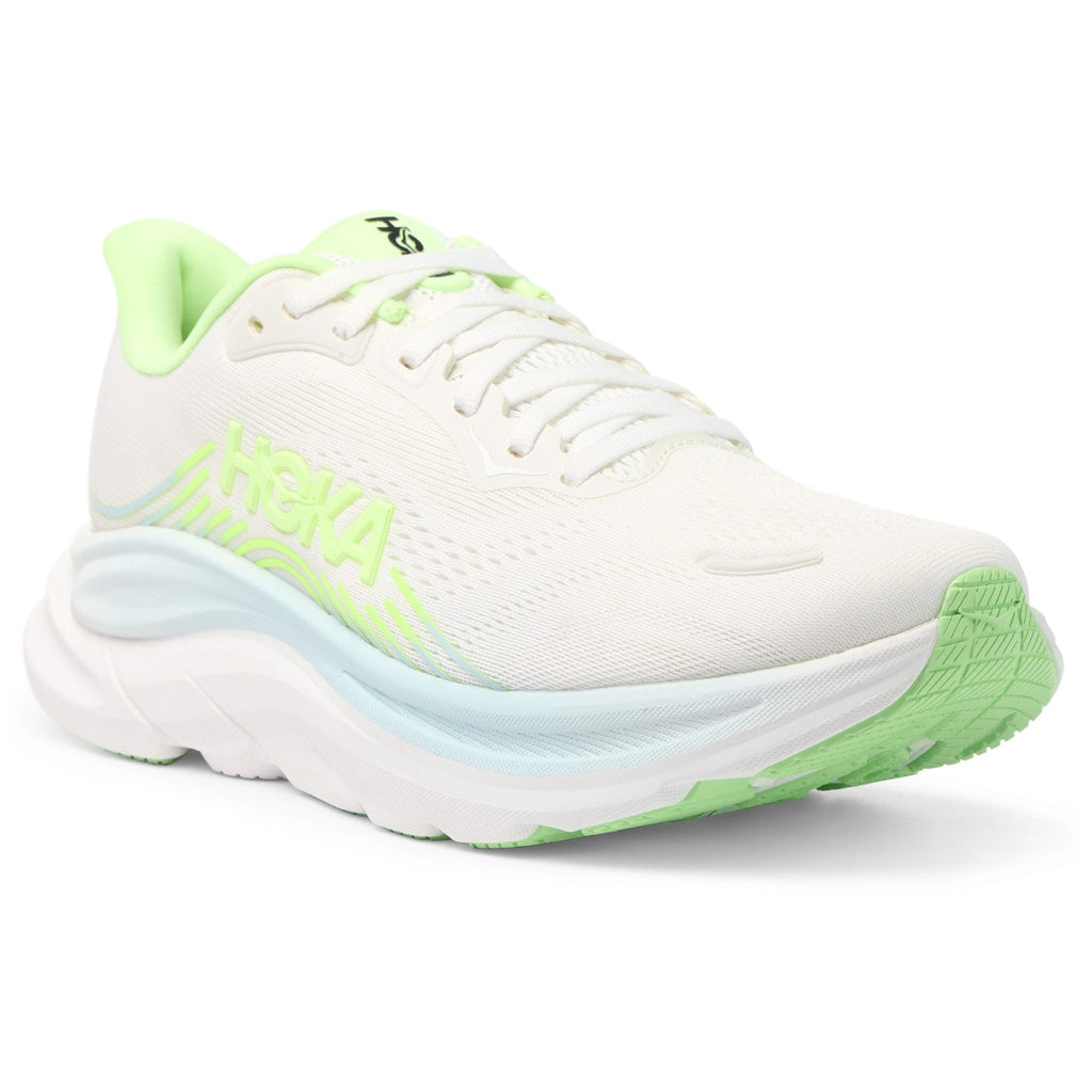 Women's Clifton 11 Road-Running Shoes - Frost/Neon Yuzu - view 3