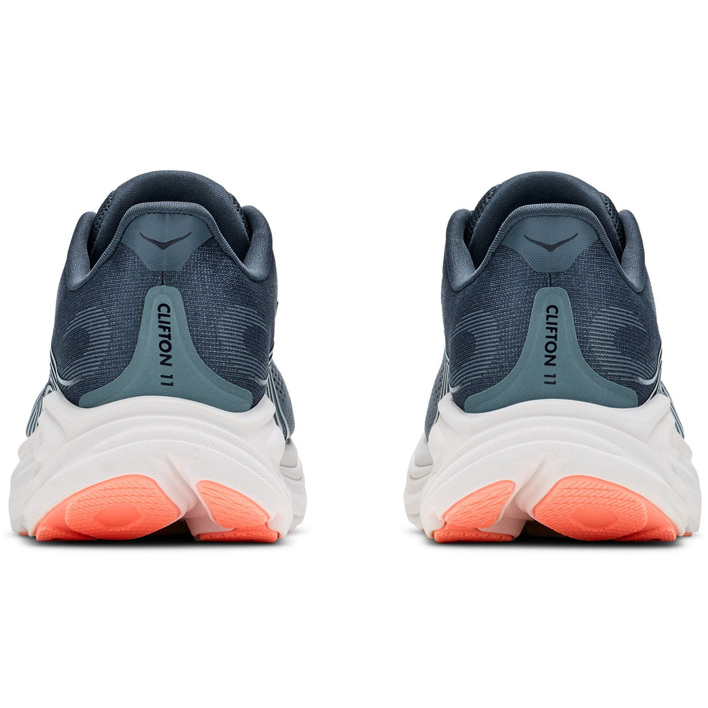 Women's Clifton 11 Road-Running Shoes - Faded Navy/Glimmering Blue - view 5