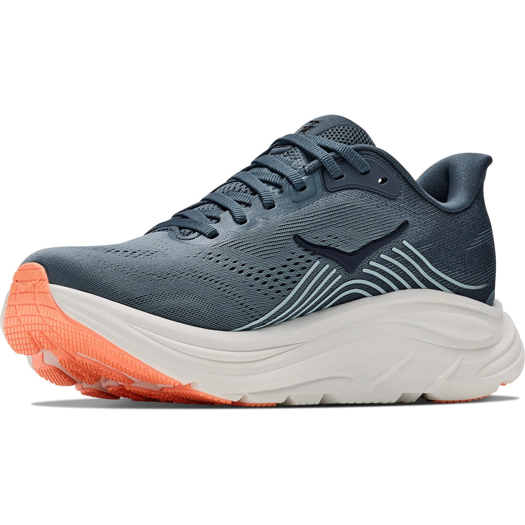 Women's Clifton 11 Road-Running Shoes - Faded Navy/Glimmering Blue - view 4