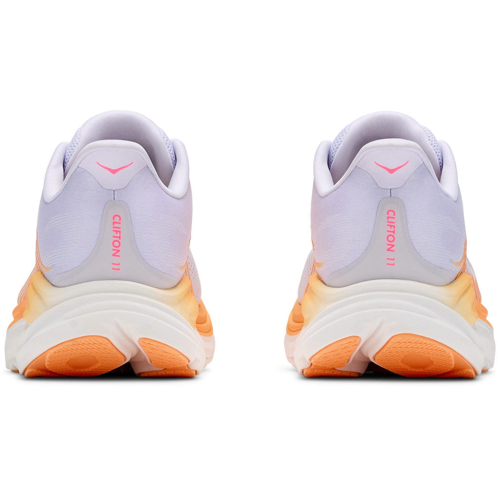 Women's Clifton 11 Road-Running Shoes - Cold Plunge Blue/Neon Mango - view 6