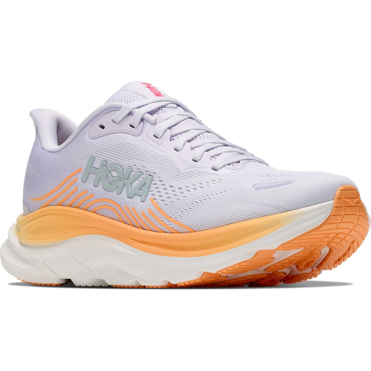Women's Clifton 11 Road-Running Shoes - Cold Plunge Blue/Neon Mango - view 3