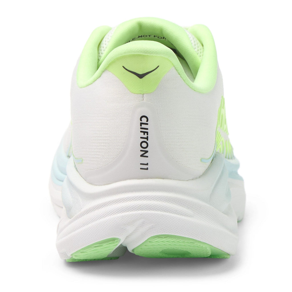 Women's Clifton 11 Road-Running Shoes - Frost/Neon Yuzu - view 4